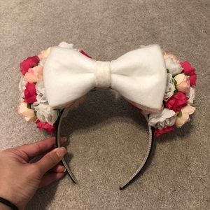 Floral Mickey ears